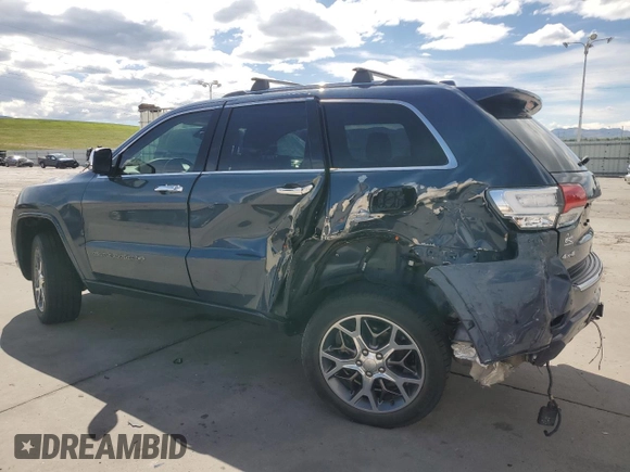 2020 Jeep Grand Cherokee High Altitude with VIN 1C4RJFCT0LC225003, listed as a Copart auction lot 56687565 with 125,090 mi miles and Salvage title. Bid and sale history available at DreamBid. Image 2.