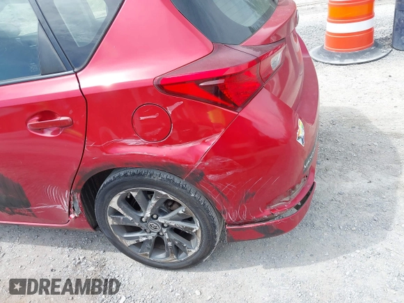 2018 Toyota Corolla iM with VIN JTNKARJE7JJ573943, listed as a IAAI auction lot 42080333 with 99,860 mi miles. Bid and sale history available at carsss.com. Image 19.