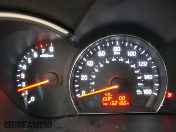 2015 Kia Sorento LX with VIN 5XYKT4A6XFG567734, listed as a Copart auction lot 43397335 with 152,166 mi miles and Salvage Title. Bid and sale history available at DreamBid. Image 9.