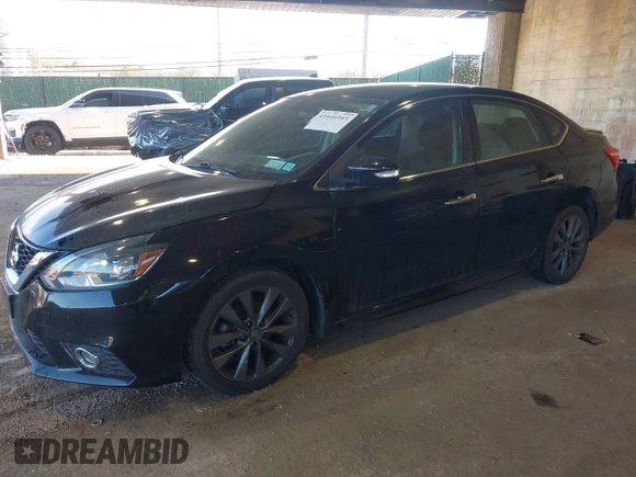 2016 Nissan Sentra SV with VIN 3N1AB7AP9GY252092, listed as a IAAI auction lot 41640343 with 81,631 mi miles and . Bid and sale history available at DreamBid. Image 2.