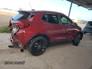2025 Buick Encore GX Sport Touring with VIN KL4AMESL6SB021238, listed as a Copart auction lot 53388085 with 4,518 mi miles and Salvage title. Bid and sale history available at DreamBid. Image 3.