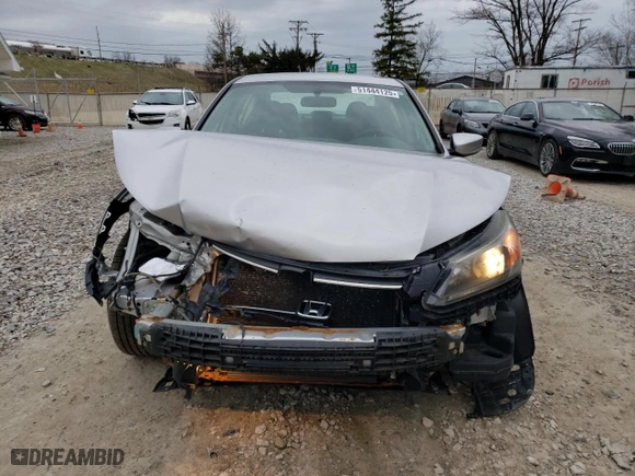 2013 Honda Accord Sdn LX with VIN 1HGCR2F30DA279550, listed as a Copart auction lot 51444125 with 143,218 mi miles and Salvage Title. Bid and sale history available at carsss.com. Image 5.