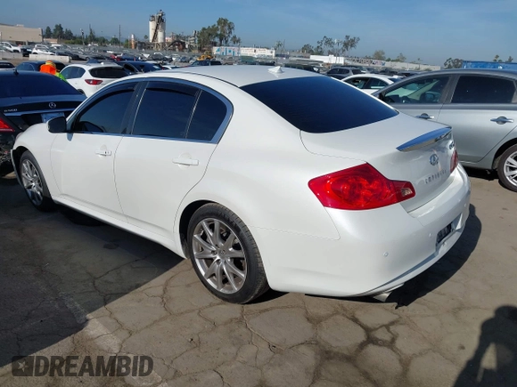 2013 Infiniti G37 Journey with VIN JN1CV6AP2DM712184, listed as a IAAI auction lot 42314475 with Not provided miles and . Bid and sale history available at DreamBid. Image 3.