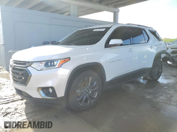 2019 Chevrolet Traverse RS with VIN 1GNERJKX3KJ245939, listed as a Copart auction lot 69176214 with Not Provided miles and Salvage Title. Bid and sale history available at carsss.com. Image 1.