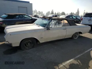 1964 Oldsmobile Cutlass with VIN 824F023233, listed as a Copart auction lot 75574234 with 90,534 mi miles and Clean Title. Bid and sale history available at DreamBid. Image 1.