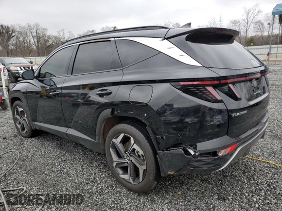 2023 Hyundai Tucson Limited with VIN 5NMJE3AE6PH285024, listed as a Copart auction lot 46081825 with Not Provided miles and Salvage Title. Bid and sale history available at carsss.com. Image 2.