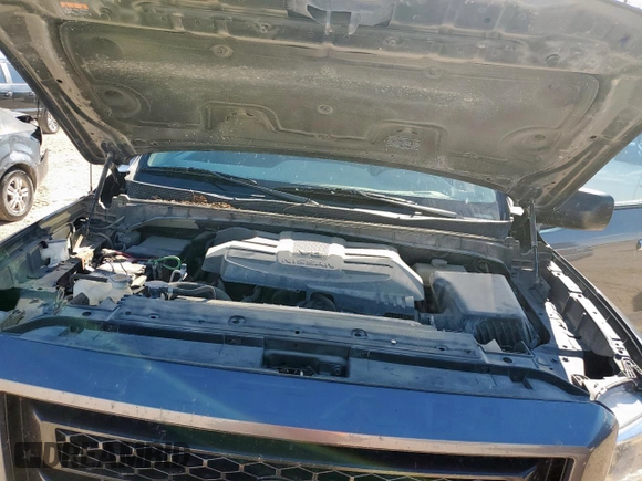 2021 Nissan Titan Pro-4X with VIN 1N6AA1ED9MN521808, listed as a Copart auction lot 58806585 with 108,808 mi miles and Salvage title. Bid and sale history available at DreamBid. Image 11.