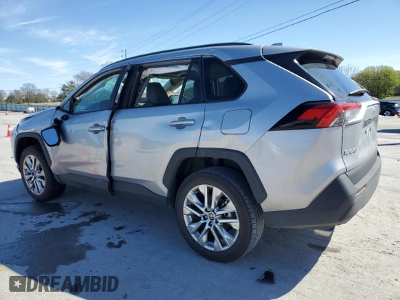 2024 Toyota RAV4 XLE Premium with VIN 2T3A1RFV9RC400917, listed as a Copart auction lot 49982875 with 13,573 mi miles and Salvage Title. Bid and sale history available at carsss.com. Image 2.