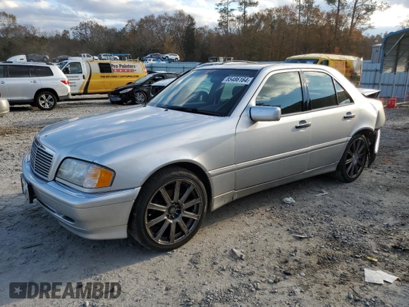 1999 Mercedes-Benz C 230/260/280/320 with VIN WDBHA24G6XA743543, listed as a Copart auction lot 85486164 with 252,466 mi miles and Salvage Title. Bid and sale history available at carsss.com. Image 1.