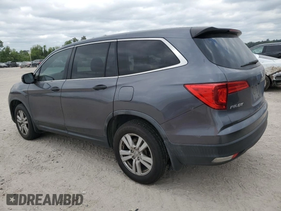 2016 Honda Pilot LX with VIN 5FNYF5H13GB036305, listed as a Copart auction lot 53180485 with 183,872 mi miles and Clean Title. Bid and sale history available at DreamBid. Image 2.