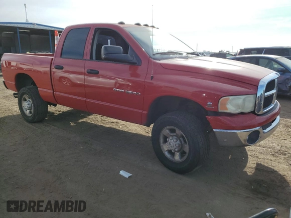 2003 Dodge Ram 3500 ST with VIN 3D7LU38CX3G854646, listed as a Copart auction lot 86825654 with 191,108 mi miles and Salvage Title. Bid and sale history available at carsss.com. Image 4.