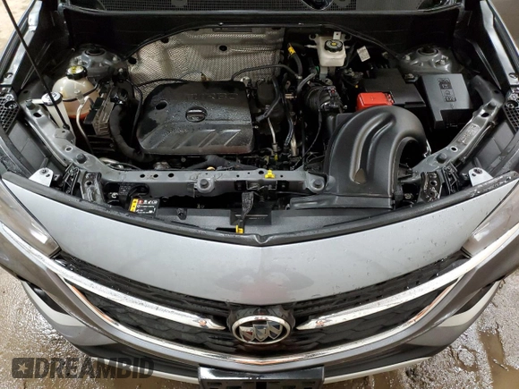 2021 Buick Encore GX Select with VIN KL4MMESL9MB163440, listed as a Copart auction lot 48675515 with 129,455 mi miles and Salvage title. Bid and sale history available at DreamBid. Image 12.