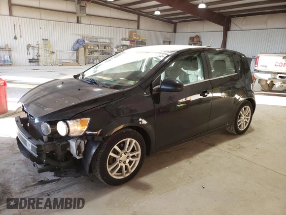 2016 Chevrolet Sonic LT with VIN 1G1JC6SB1G4164737, listed as a Copart auction lot 47288665 with 80,535 mi miles and Salvage Title. Bid and sale history available at carsss.com. Image 1.