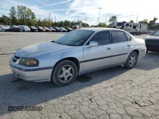 2004 Chevrolet Impala with VIN 2G1WF52E649400924, listed as a Copart auction lot 41530935 with 146,859 mi miles and Non Repairable. Bid and sale history available at carsss.com. Image 1.
