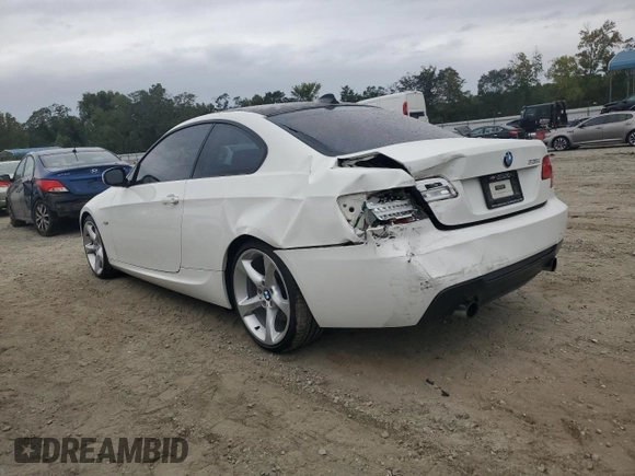 2012 BMW 3 Series 335i with VIN WBAKG7C58CE803258, listed as a Copart auction lot 71809764 with 73,376 mi miles and Salvage Title. Bid and sale history available at carsss.com. Image 2.