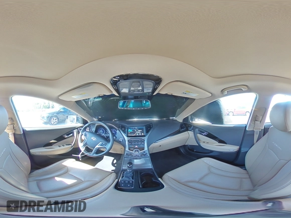 2017 Hyundai Azera Limited z VIN KMHFH4JG1HA590961, wystawiony jako Copart lot #57358035 z przebiegiem 66 985 mil mil oraz Szkoda całkowita • Salvage title. Historia ofert i sprzedaży dostępna na DreamBid. Obrazek 14.