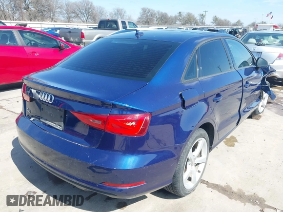 2015 Audi A3 1.8T Premium with VIN WAUACGFF9F1004466, listed as a IAAI auction lot 41645936 with 138,529 mi miles. Bid and sale history available at carsss.com. Image 4.