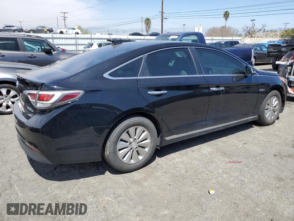 2017 Hyundai Sonata Hybrid SE with VIN KMHE24L19HA051476, listed as a Copart auction lot 47921523 with 110,826 mi miles. Bid and sale history available at carsss.com. Image 3.