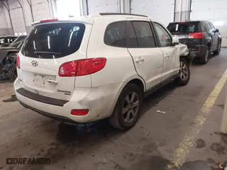 2008 Hyundai Santa Fe SE with VIN 5NMSH13E58H221913, listed as a IAAI auction lot 41795446 with 131,072 mi miles. Bid and sale history available at carsss.com. Image 4.