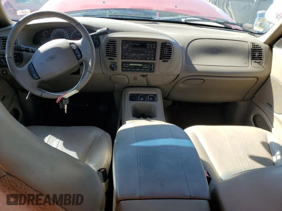 2002 Ford Expedition Eddie Bauer with VIN 1FMPU18L92LA82606, listed as a Copart auction lot 49961395 with 246,183 mi miles and Salvage title. Bid and sale history available at DreamBid. Image 8.