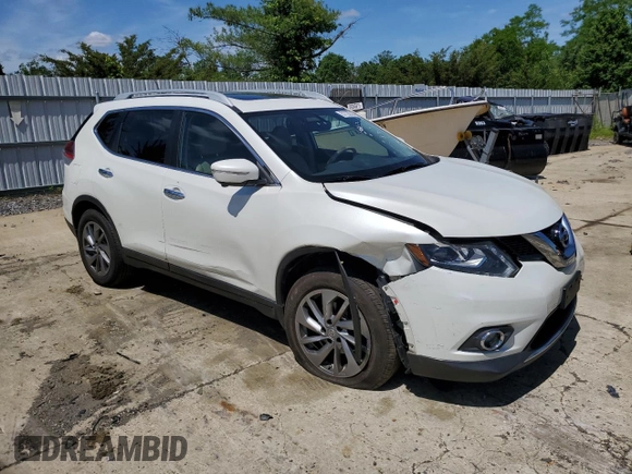 2015 Nissan Rogue SL z VIN 5N1AT2MVXFC790701, wystawiony jako Copart lot #57728525 z przebiegiem 97 522 mil mil oraz Szkoda całkowita • Salvage title. Historia ofert i sprzedaży dostępna na DreamBid. Obrazek 4.