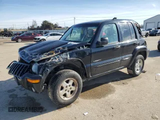 2004 Jeep Liberty Limited with VIN 1J4GL58K04W273218, listed as a Copart auction lot 46053505 with 143,520 mi miles and Salvage Title. Bid and sale history available at carsss.com. Image 1.
