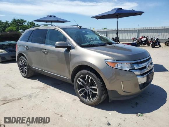 2013 Ford Edge Limited with VIN 2FMDK3KC7DBA58157, listed as a Copart auction lot 56159855 with 186,020 mi miles and Clean title. Bid and sale history available at DreamBid. Image 4.