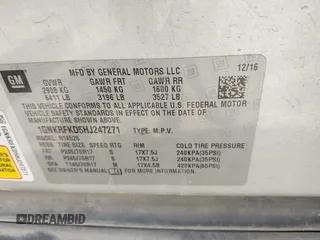 2017 Chevrolet Traverse LS with VIN 1GNKRFKD5HJ247271, listed as a IAAI auction lot 42292505 with 135,767 mi miles and . Bid and sale history available at DreamBid. Image 9.