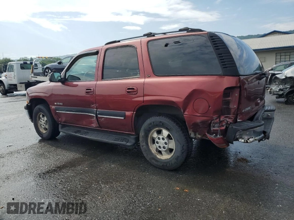2001 Chevrolet Tahoe LT z VIN 1GNEK13T21R169095, wystawiony jako Copart lot #59579695 z przebiegiem 171 102 mil mil oraz Szkoda całkowita • Salvage title. Historia ofert i sprzedaży dostępna na DreamBid. Obrazek 2.