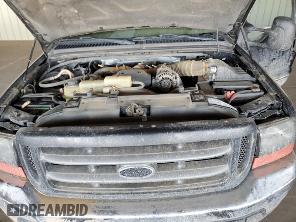 2000 Ford F-350 XL with VIN 1FTSF31F1YEE04323, listed as a Copart auction lot 46027985 with 191,682 mi miles and Salvage Title. Bid and sale history available at DreamBid. Image 11.