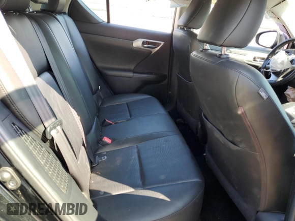 2012 Lexus CT 200h with VIN JTHKD5BH9C2067295, listed as a Copart auction lot 63243835 with 190,622 mi miles and Salvage title. Bid and sale history available at DreamBid. Image 10.