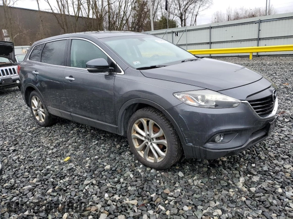 2013 Mazda CX-9 Grand Touring with VIN JM3TB3DV0D0401639, listed as a Copart auction lot 52300985 with 131,857 mi miles and Clean title. Bid and sale history available at DreamBid. Image 4.