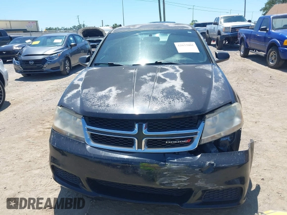 2014 Dodge Avenger SE with VIN 1C3CDZAB1EN133550, listed as a IAAI auction lot 42033001 with 137,592 mi miles. Bid and sale history available at carsss.com. Image 12.