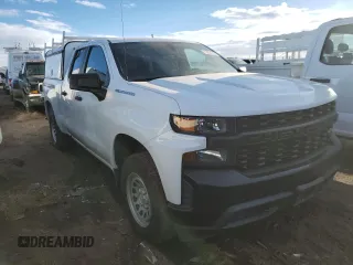 2020 Chevrolet Silverado 1500 Work Truck with VIN 1GCRYAEH8LZ275412, listed as a Copart auction lot 78924224 with 57,899 mi miles and Clean Title. Bid and sale history available at carsss.com. Image 4.