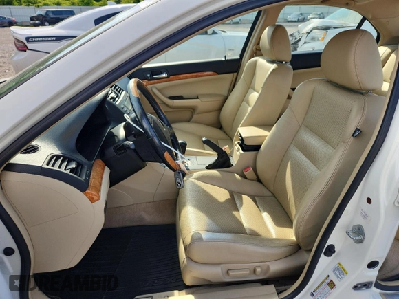 2005 Acura TSX with VIN JH4CL96815C030960, listed as a Copart auction lot 62104065 with 149,622 mi miles and Salvage title. Bid and sale history available at DreamBid. Image 7.