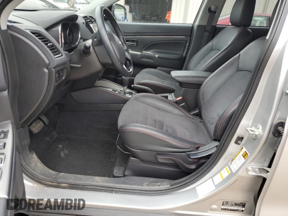 2022 Mitsubishi Outlander Sport ES with VIN JA4ARUAU4NU006817, listed as a Copart auction lot 59523454 with 38,834 mi miles and Salvage Title. Bid and sale history available at carsss.com. Image 7.