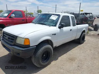 2003 Ford Ranger XL Fleet with VIN 1FTYR44V63PA80387, listed as a IAAI auction lot 41993995 with 211,923 mi miles. Bid and sale history available at carsss.com. Image 2.
