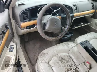 2001 Lincoln Continental with VIN 1LNHM97V71Y711366, listed as a Copart auction lot 75245564 with 0 mi miles and Non Repairable. Bid and sale history available at carsss.com. Image 8.