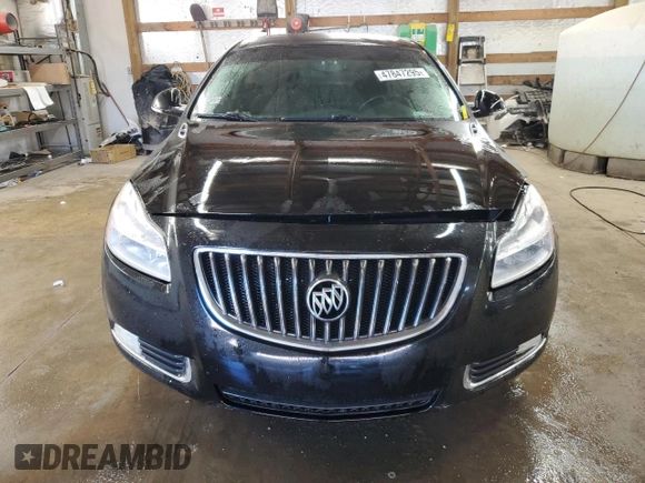2012 Buick Regal with VIN 2G4GR5EK8C9174187, listed as a Copart auction lot 47847295 with 185,555 mi miles and Salvage Title. Bid and sale history available at carsss.com. Image 5.