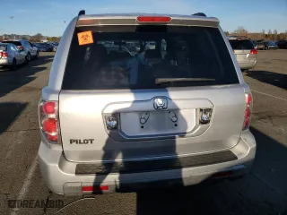 2008 Honda Pilot VP with VIN 5FNYF28228B023909, listed as a Copart auction lot 44814625 with 129,628 mi miles and Salvage Title. Bid and sale history available at carsss.com. Image 6.