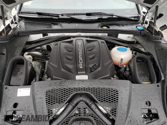 2016 Porsche Macan S with VIN WP1AB2A55GLB51556, listed as a Copart auction lot 50081985 with 53,555 mi miles and Salvage Title. Bid and sale history available at DreamBid. Image 12.