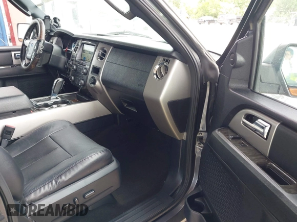 2016 Ford Expedition Limited with VIN 1FMJU1KT3GEF32969, listed as a IAAI auction lot 42011508 with 160,415 mi miles and . Bid and sale history available at DreamBid. Image 5.