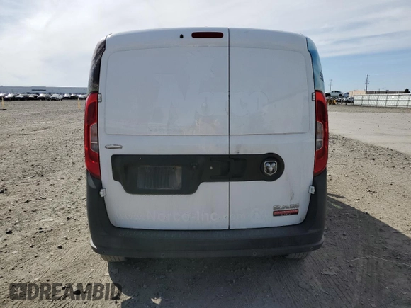 2017 Ram ProMaster City Cargo Tradesman z VIN ZFBERFAB1H6D93665, wystawiony jako Copart lot #53328285 z przebiegiem 157 559 mil mil oraz Czysty tytuł • Clean title. Historia ofert i sprzedaży dostępna na DreamBid. Obrazek 6.