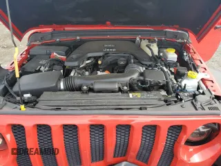 2020 Jeep Wrangler Unlimited Sport Altitude with VIN 1C4HJXDG2LW206079, listed as a Copart auction lot 59040695 with 77,917 mi miles and Salvage title. Bid and sale history available at DreamBid. Image 11.