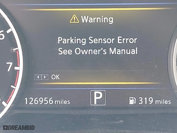 2018 Nissan Maxima SL with VIN 1N4AA6AP7JC402913, listed as a IAAI auction lot 41645150 with 126,956 mi miles. Bid and sale history available at carsss.com. Image 15.