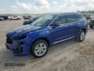 2023 Cadillac XT6 FWD Luxury с VIN 1GYKPAR42PZ167668, выставлен на аукционе Copart как лот 62093575 с пробегом 32 212 миль миль и Списание • Salvage title. История ставок и продаж доступна на DreamBid. Изображение 1.