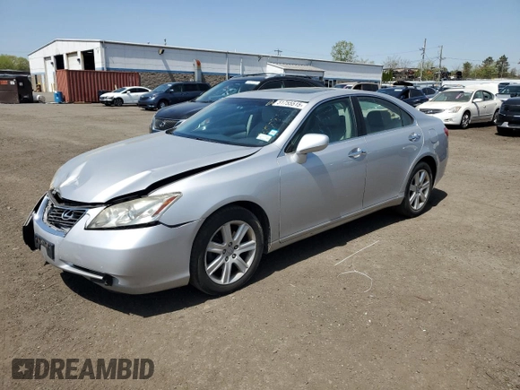 2009 Lexus ES with VIN JTHBJ46G592304586, listed as a Copart auction lot 51755515 with 146,429 mi miles and Salvage Title. Bid and sale history available at carsss.com. Image 1.