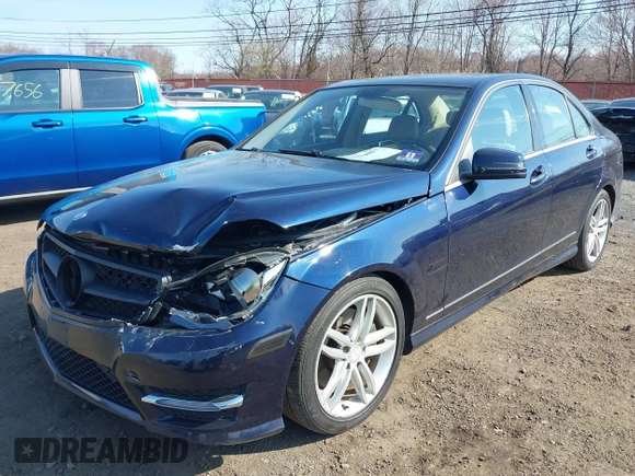 2013 Mercedes-Benz C 300 Sport with VIN WDDGF8AB7DR244523, listed as a IAAI auction lot 41894057 with 98,186 mi miles and . Bid and sale history available at DreamBid. Image 6.