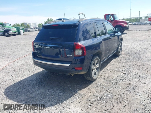 2016 Jeep Compass High Altitude with VIN 1C4NJDEBXGD671389, listed as a IAAI auction lot 42275577 with 129,609 mi miles and . Bid and sale history available at DreamBid. Image 4.
