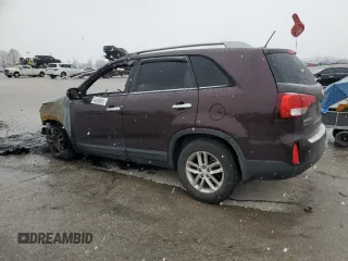 2014 Kia Sorento LX with VIN 5XYKT4A63EG539062, listed as a Copart auction lot 44988685 with Not Provided miles and Salvage Title. Bid and sale history available at DreamBid. Image 2.